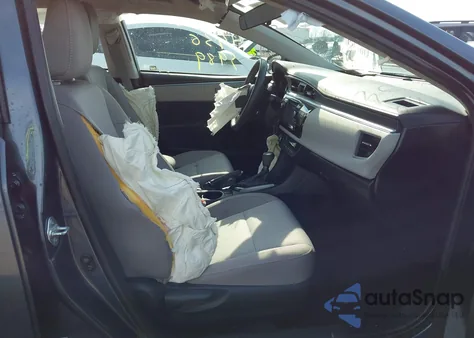 2016 Toyota Corolla Le z USA, uszkodzony, nr VIN 2T1BURHE5GC636432